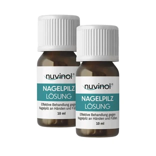 Doppelpack Nuvinol Nagelpilz Lösung 2X10 ml