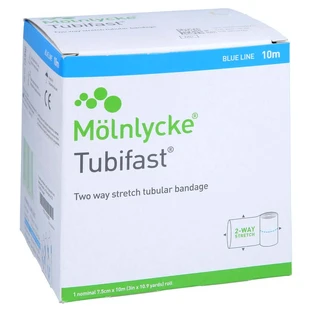 Tubifast 2-way Stretch 7.5 cm x 10 m, blue, 1 roll