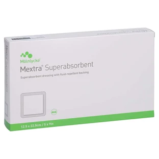 Mextra Superabsorbent Verband 12,5x22,5 10 St