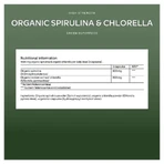 Aavalabs Organic Spirulina & Chlorella Algae, 200 Capsules