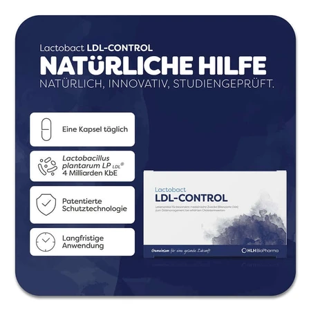 Lactobact LDL-Control, 30 capsules