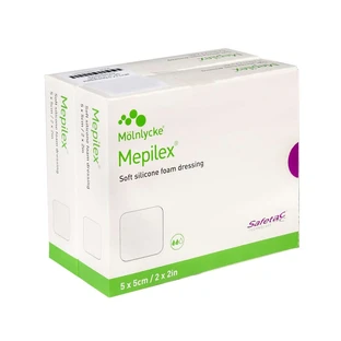 Mepilex 5x5 cm Foam Dressing, 10 Count