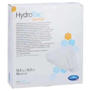 Hydrotac Comfort-schuimverband 12,5 x 12,5 cm, 10 stuks