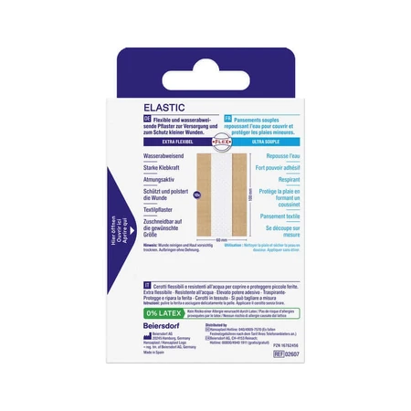 Bande élastique Hansaplast, 1 m x 6 cm, 1 pièce