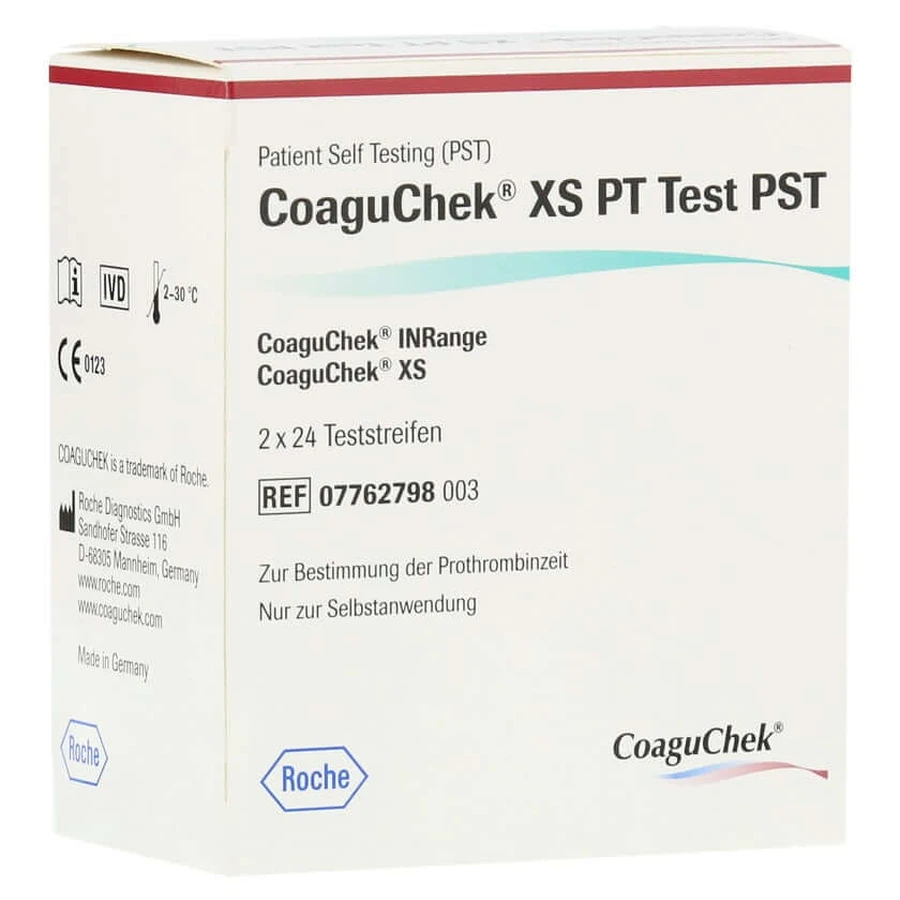 Coaguchek XS PT Test PST 2x24 count