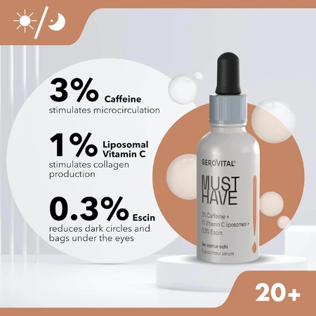 7190 Gerovital Must Have Oogcontour Serum, 30ml