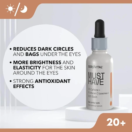 7190 Gerovital Must Have Oogcontour Serum, 30ml