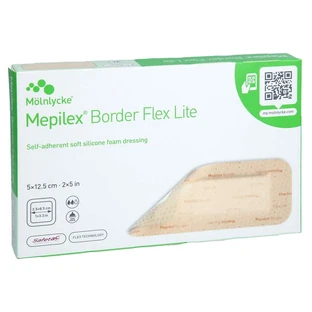 Mepilex Border Flex Lite Foam Dressing, 5 pieces