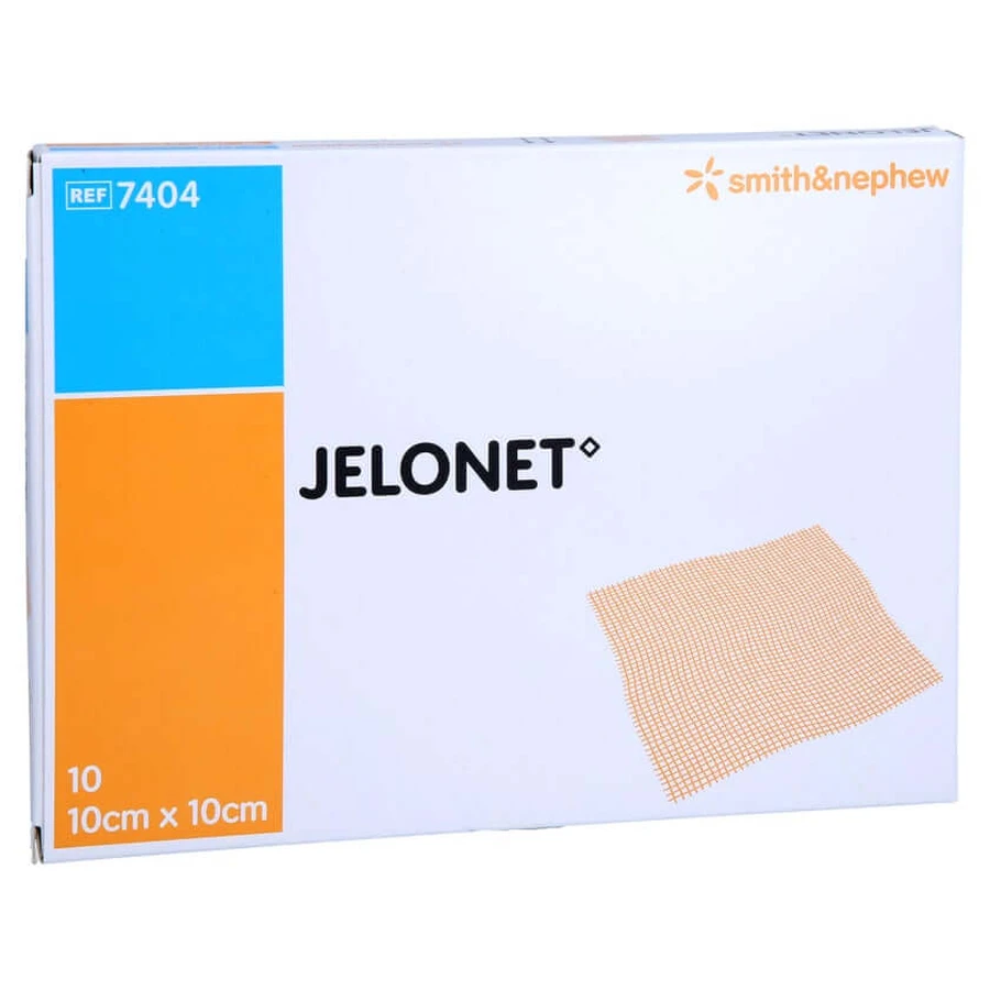 Jelonet Paraffin Gauze, 10x10 cm, sterile, 10 pieces