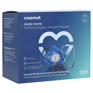 Visomat Medic Home M: estetoscopio y manguito para tensiómetro, 22–32 cm, 1 unidad