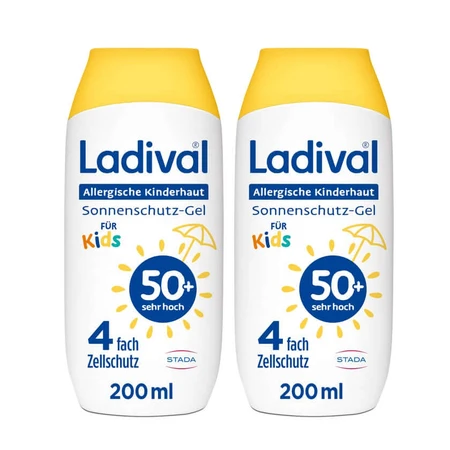Ladival Recommended for Children's Skin 50+ Double Pack 2 x 200 ml