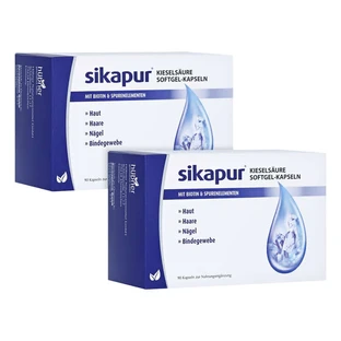 sikapur Silicic Acid Gel Capsules, 2-Pack (2 x 90 capsules)