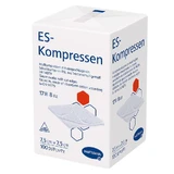 Hartmann ES Mullkompressen unsteril 7,5 x 7,5 cm, 17-fädig, 8-fach 100 St