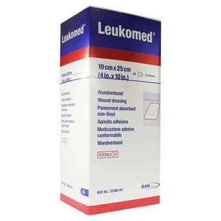 Leukomed Sterile Bandages 10x25 cm, 50 Count