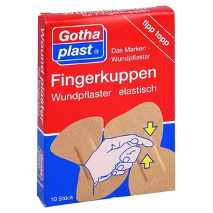 Gothaplast Fingerkuppenwundpfl.elastisch 10 St