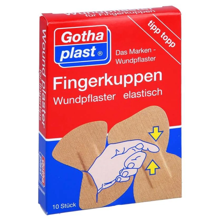 Gothaplast Fingerkuppenwundpfl.elastisch 10 St