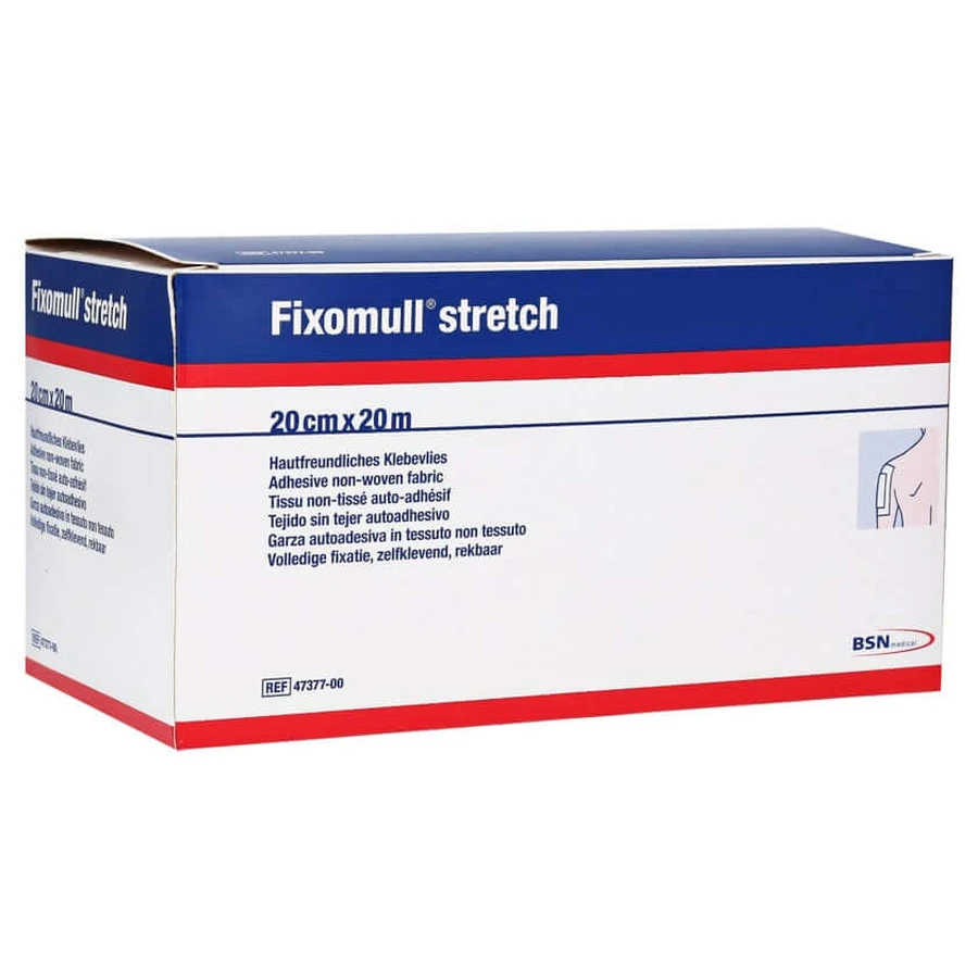 Fixomull Stretch 20 cm x 20 m, 1 rollo