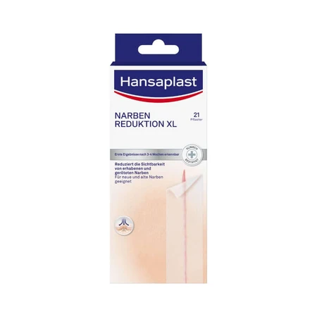 Hansaplast Littekenvermindering XL, 21 stuks