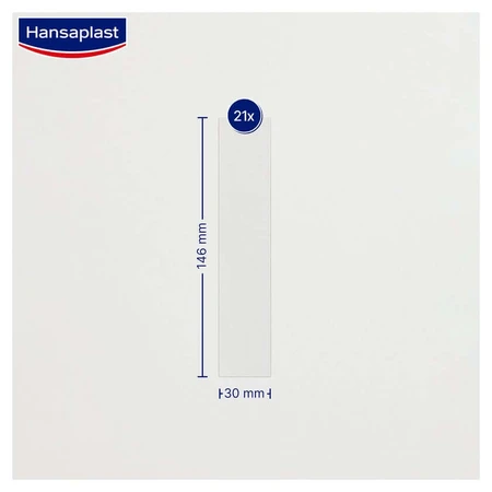 Hansaplast Littekenvermindering XL, 21 stuks