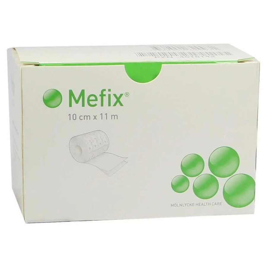 Mefix-fixatiegaas, 10 cm x 11 m, 1 rol