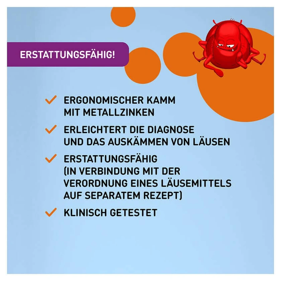 NYDA Läuse- und Nissenkamm 1 St