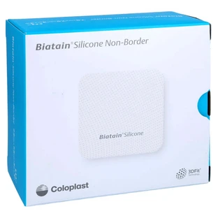 Biatain Silicone Non-border Foam Dressing, Size 7, 10 Count