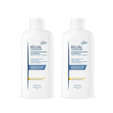 DUCRAY KELUAL Trockene Schuppen Set 2X200 ml