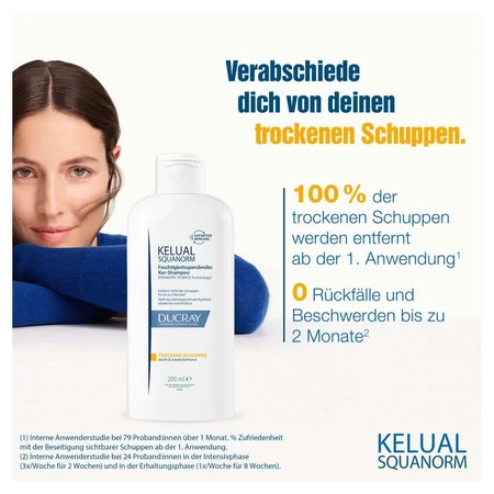 DUCRAY KELUAL Trockene Schuppen Set 2X200 ml