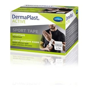DermaPlast Active Sport Tape, wit, 3,75 cm x 7 m, 1 rol