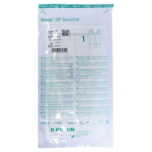 Vasco OP Sensitive Surgical Gloves, Sterile, Powder-Free, 2-Pack