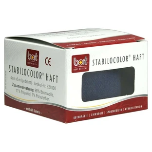 Bandă adezivă BORT Stabilocolor, 4 cm, albastră, 1 buc.