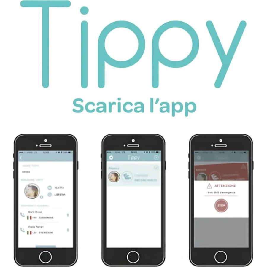 Tippy Smart Pad: dispositivo antiabandono para sillas de coche infantiles