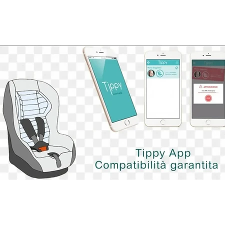 Tippy Smart Pad: dispositivo antiabandono para sillas de coche infantiles
