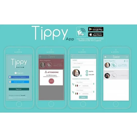 Tippy Smart Pad: dispositivo antiabandono para sillas de coche infantiles