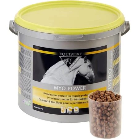 Equality Equistro Myo Power – Ergänzungsfuttermittel für die Muskulatur von Sportpferden, 2,3 kg