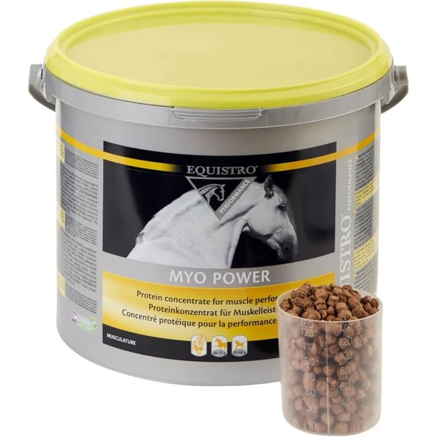 Equality Equistro Myo Power – Ergänzungsfuttermittel für die Muskulatur von Sportpferden, 2,3 kg