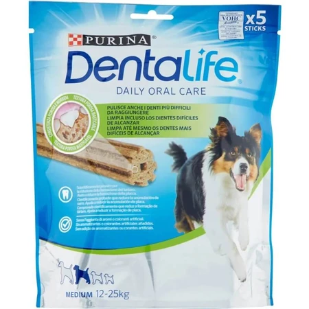 Purina Dentalife - 5 sticks for oral hygiene in medium-sized dogs