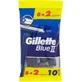 Gillette Blue II - 10 razors