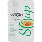 Purina Gourmet Kip- en groentesoep - Compleet kattenvoer in bouillon, 40 g