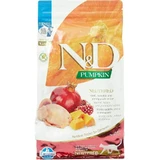 Farmina N&amp;d Pumpkin Neutered met kwartel, pompoen en granaatappel – Compleet voer voor volwassen katten, 1,5 kg