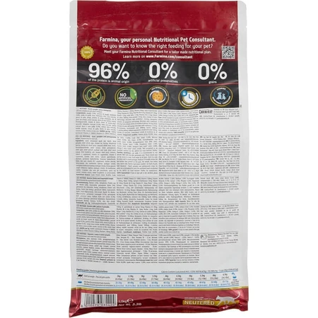 Farmina N&amp;d Pumpkin Neutered met kwartel, pompoen en granaatappel – Compleet voer voor volwassen katten, 1,5 kg