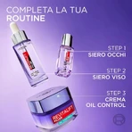 L'Oréal Paris Revitalift Filler 8H Control de Grasa - Crema-gel con ácido hialurónico, 50 ml