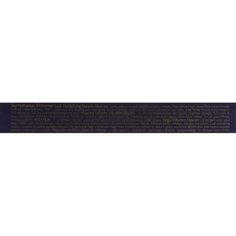 Estée Lauder Sumptuous Extreme – Mascara 01 Schwarz
