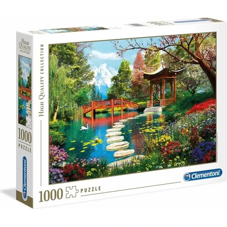 Rompecabezas de 1.000 piezas «Clementoni Gardens of Fuji» para adultos