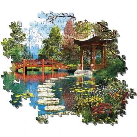 Rompecabezas de 1.000 piezas «Clementoni Gardens of Fuji» para adultos