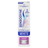 Sensodyne Clinical White – Zahnpasta zur Zahnaufhellung für empfindliche Zähne mit Schutz vor Verfärbungen, 75 ml