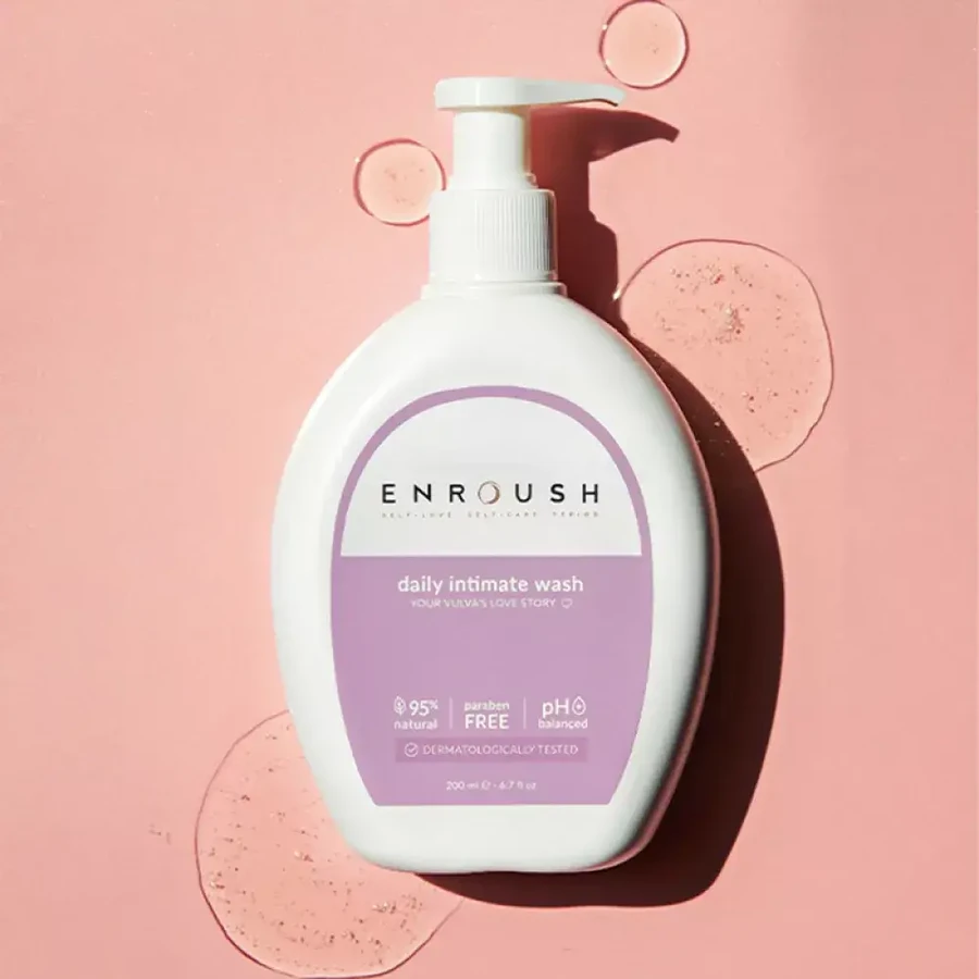 Enroush Intimgel, 95 % natürlich, antibakteriell, 200 ml