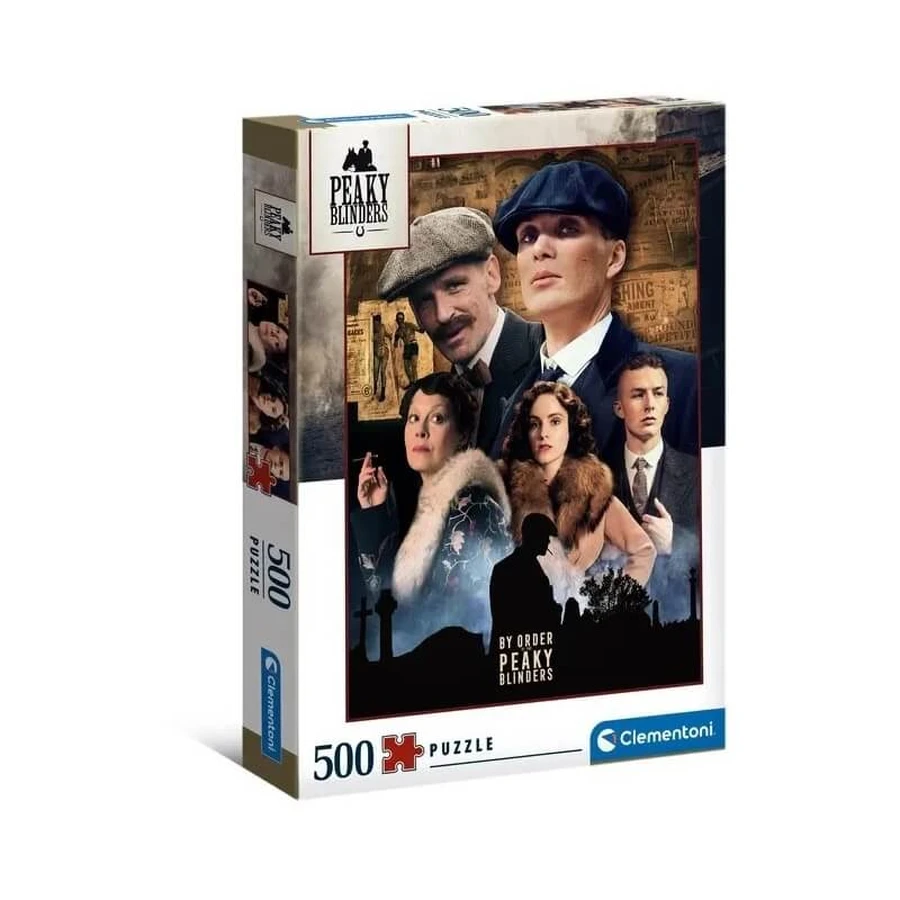 Rompecabezas de 500 piezas de Clementoni «Peaky Blinders» para adultos