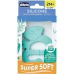 Chicco Soft Iguana - Silicone Teether - Light Blue