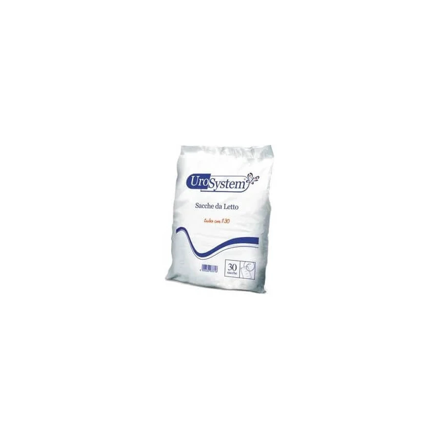 Urosystem - 30 urine collection bags with a 130 cm tube and no drain valve